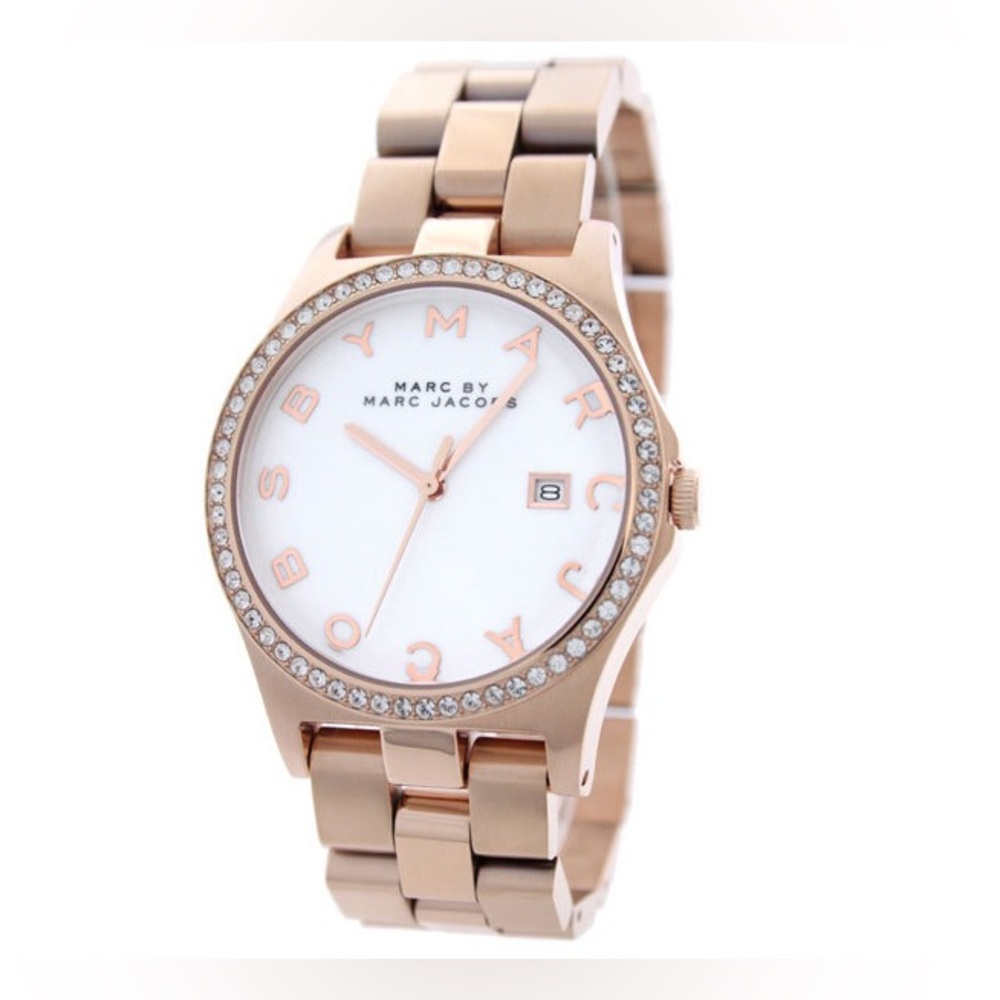 Marc By Marc Jacobs Rose Gold Stainless Steel Watch